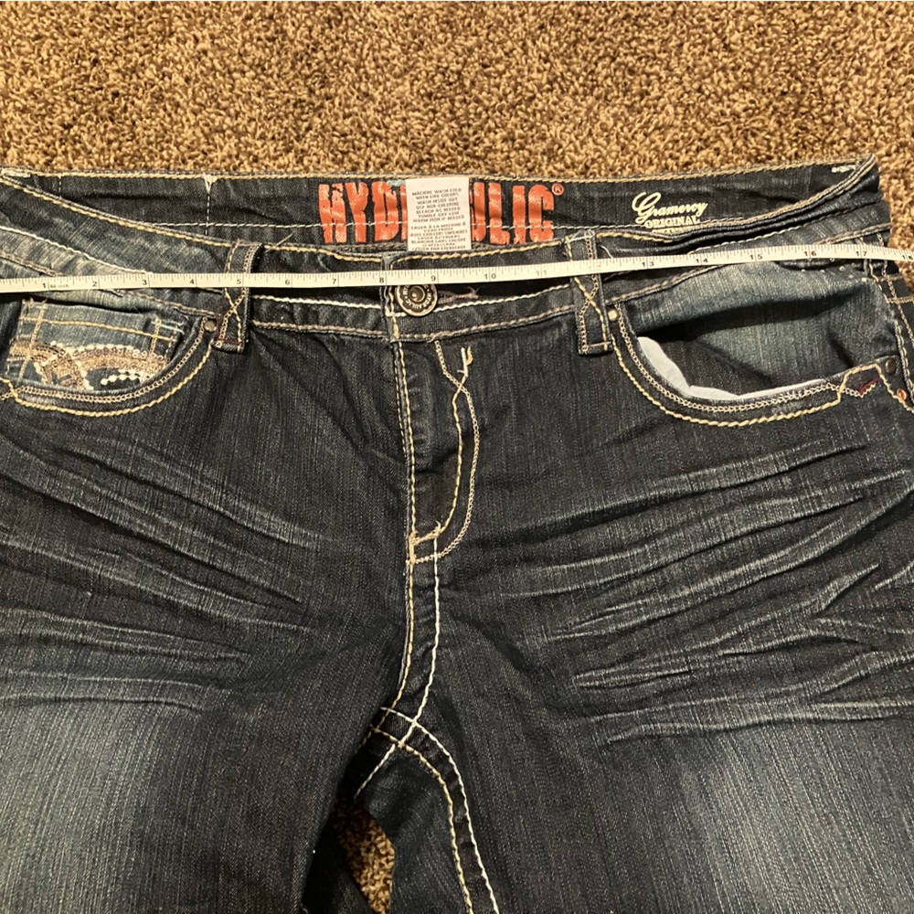 Hydraulic skinny jeans